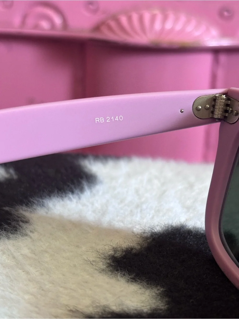 Ray-Ban Pink Wayfarer Sunglasses